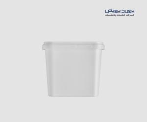 سطل مایکروویو ( با درب ) حجم 1100 سی سی برند پولاد پویش کارتن 240 عددی